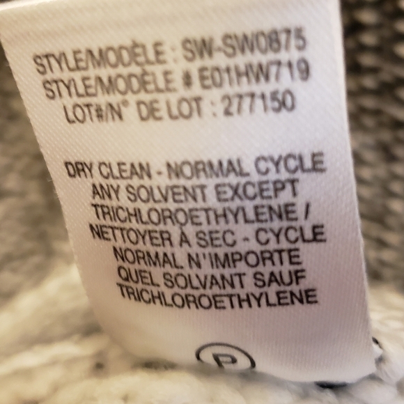 Helmut Lang Black Ombre & Sheer Crewneck Sweater L NWOT - Picture 10 of 12